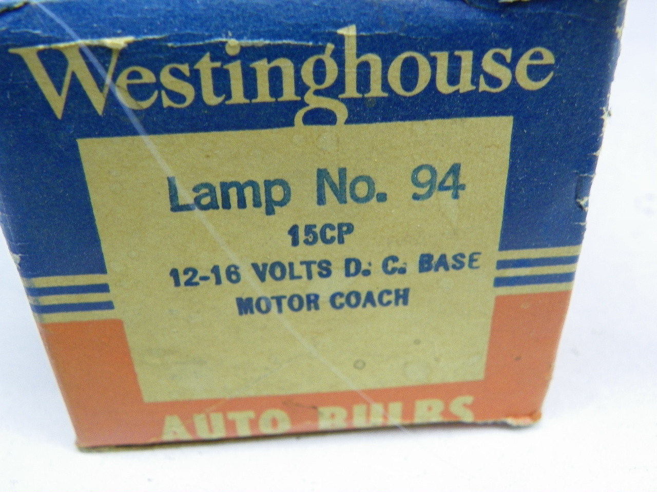 Westinghouse 94 Lamp Bulb for vintage auto restoration - Image 2
