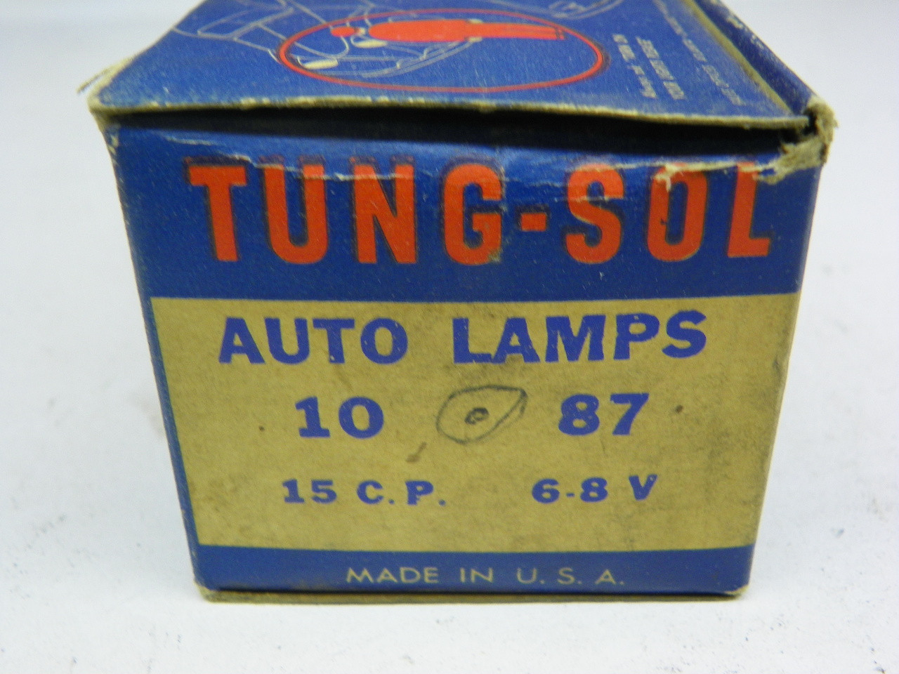 Tung-Sol 87 Auto Lamp Light Bulb for vintage auto restoration - Image 2