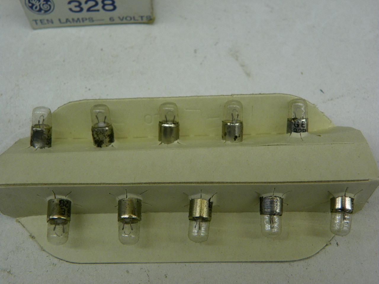 GE 328 Lamps for vintage auto electrical system restoration - Image 2