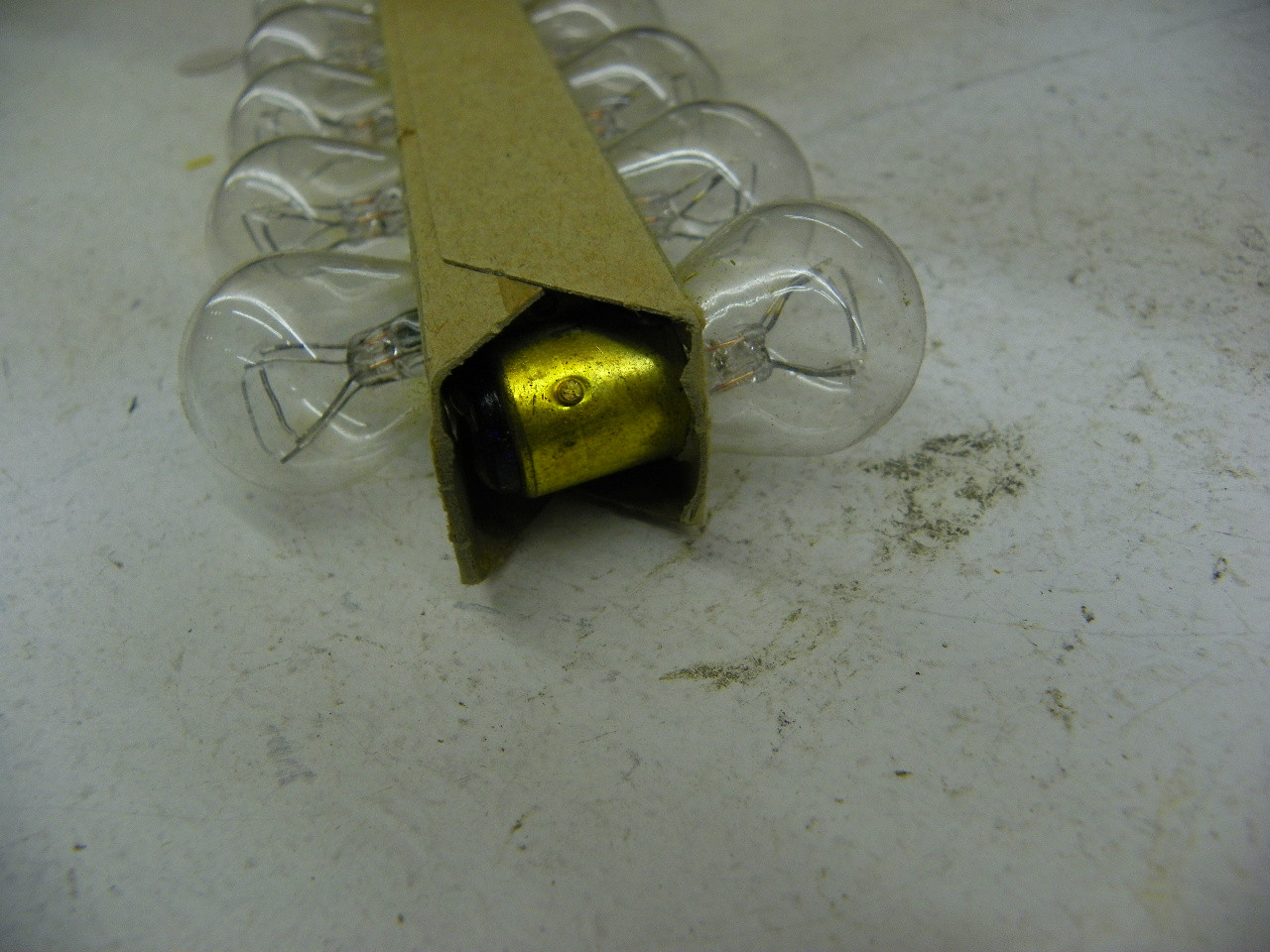 AC Guide L1157 Miniature Lamp Bulb NOS 12V 32/3 CP 10-Pack for vintage auto. - Image 5