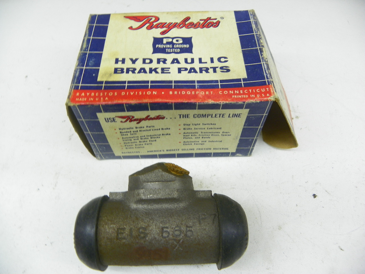 Raybestos 9151 Rear Right Wheel Cylinder for 1949-1962 Ford Mercury Lincoln Edsel Nash Hudson restoration. - Image 1