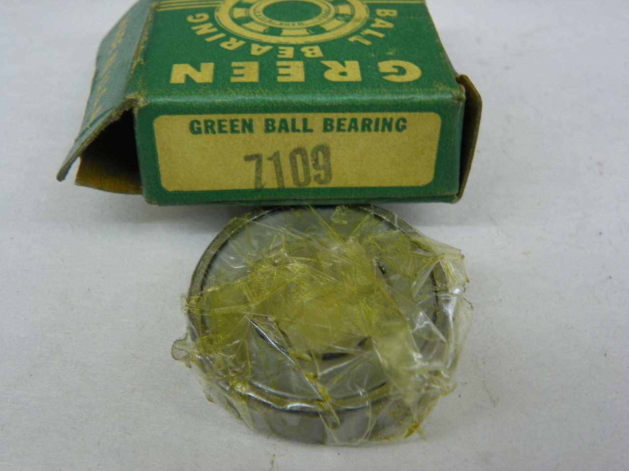 Green 7109 Ball Bearing for vintage auto restoration. - Image 1
