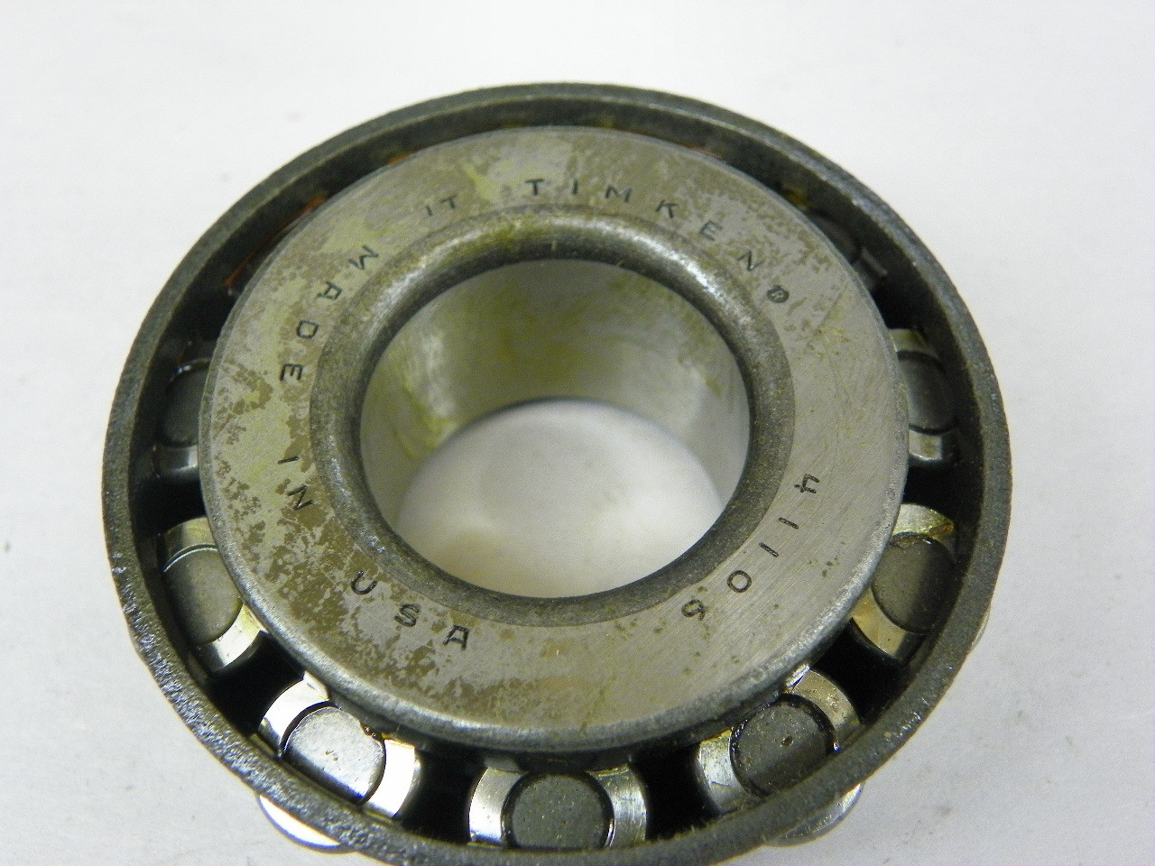 Timken 41106 Tapered Roller Bearing NOS for vintage auto restoration. - Image 2
