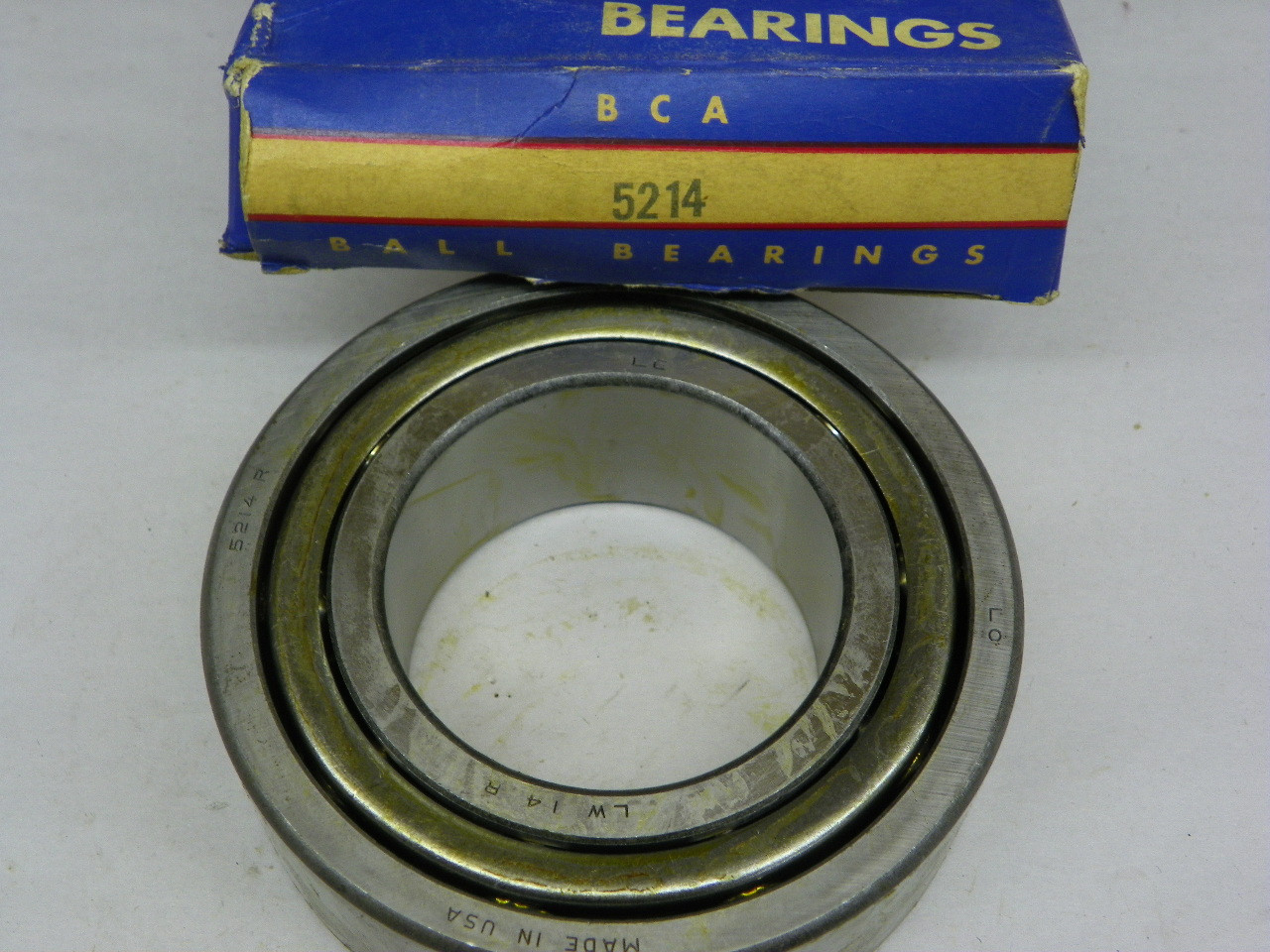 SKF 5214 Ball Bearing for vintage auto part restoration. - Image 1