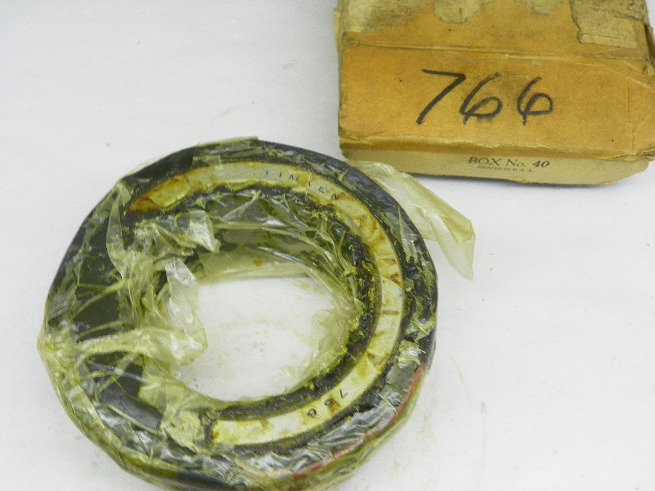 Timken 766 Tapered Roller Bearing for vintage auto part restoration - Image 1