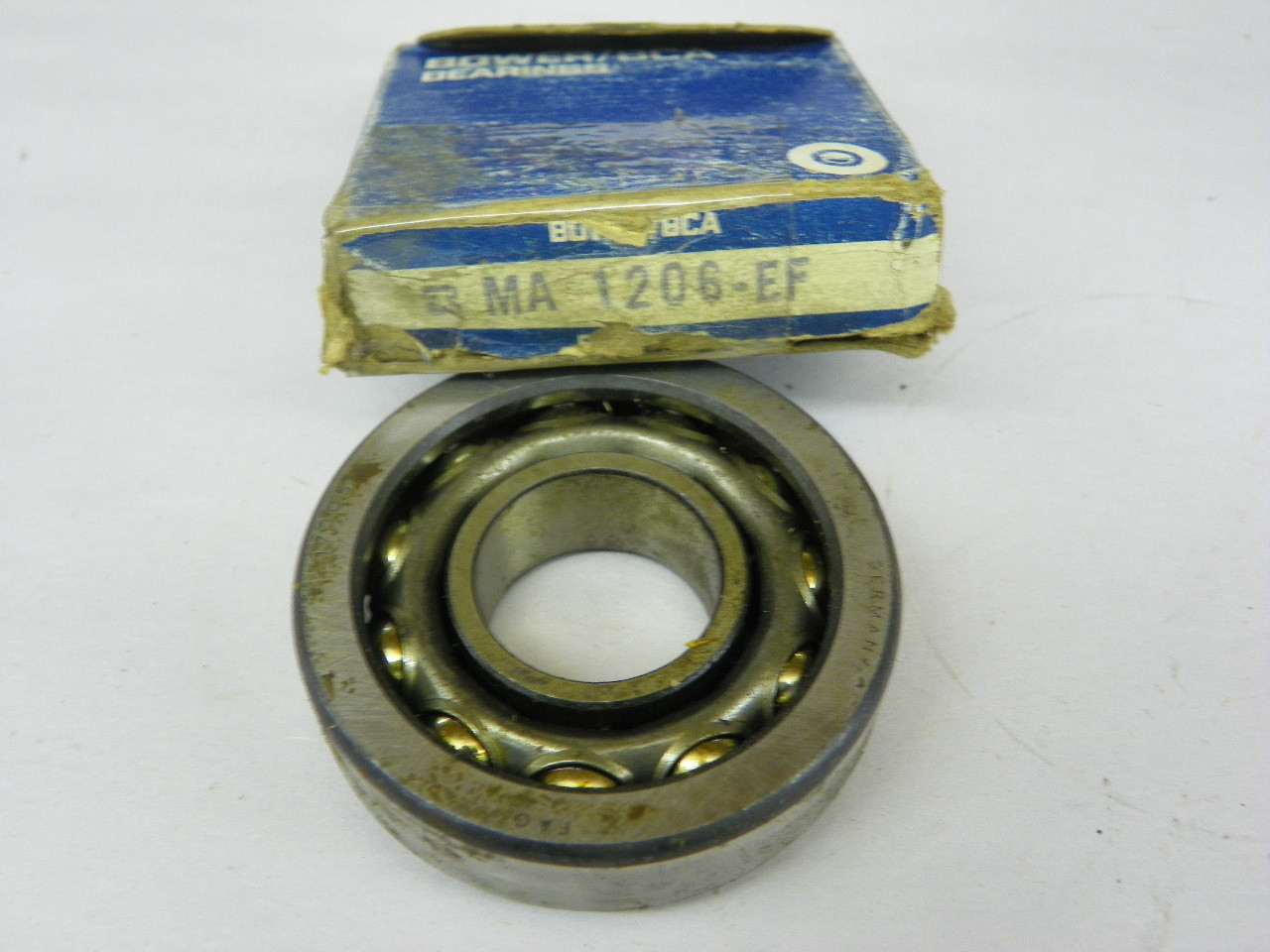 Bower/BCA MA 1206-EF Ball Bearing NOS for vintage auto restoration. - Image 1