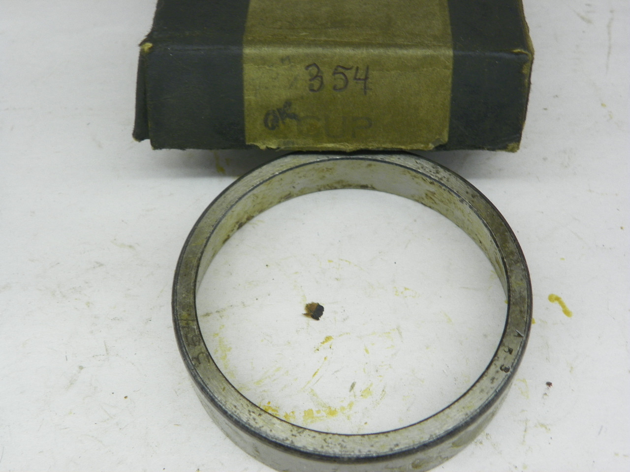 Vintage 354 Bearing Cup for automotive restoration. - Image 1