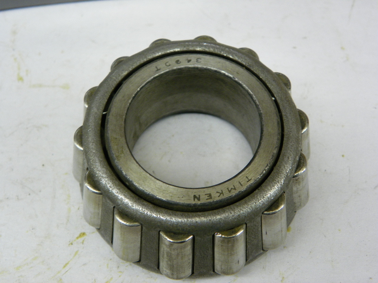 Timken 3490T Tapered Roller Bearing for vintage auto part restoration. - Image 2