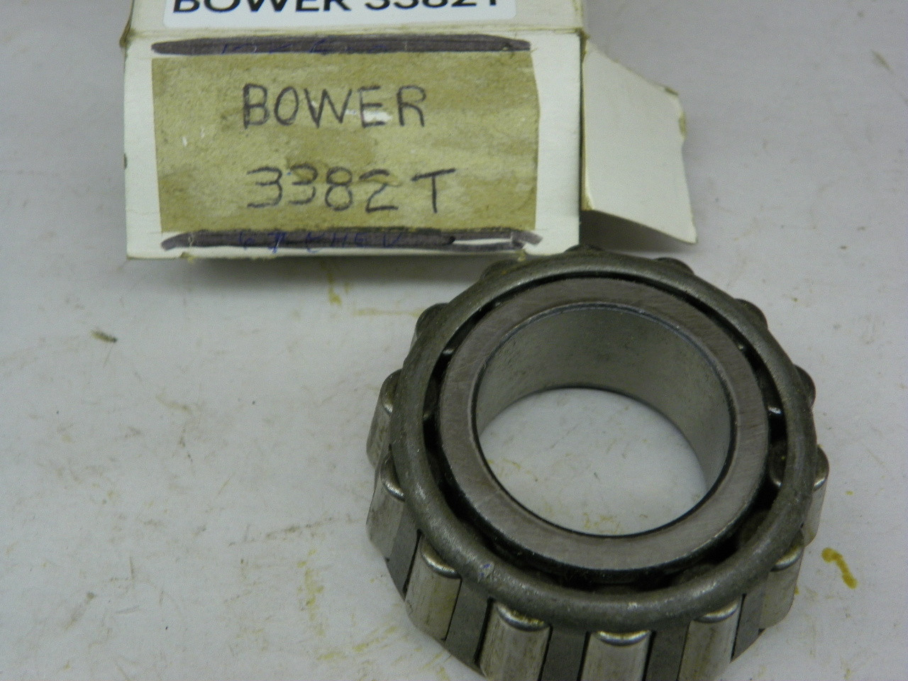 Bower 3382T Tapered Roller Bearing for vintage auto part restoration - Image 1
