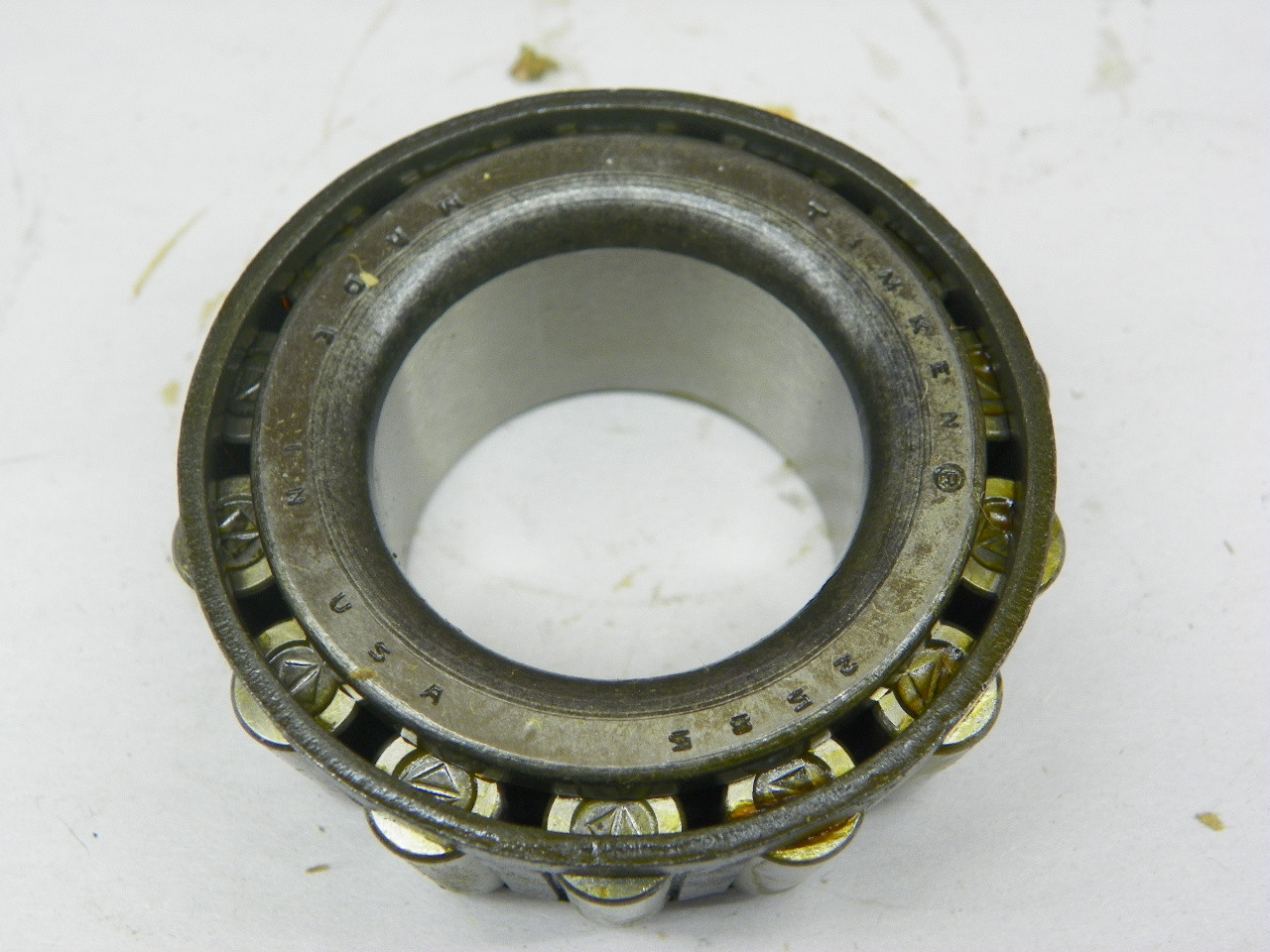 Timken 2585 Tapered Roller Bearing Cup NOS for vintage auto restoration. - Image 3