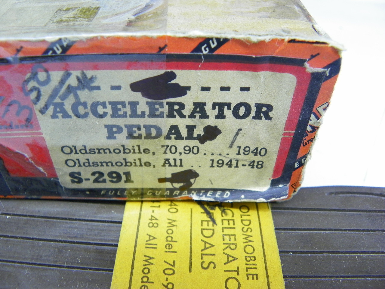 General S-291 Accelerator Pedal for 1940-1948 Oldsmobile 70 90 All Models restoration. - Image 2