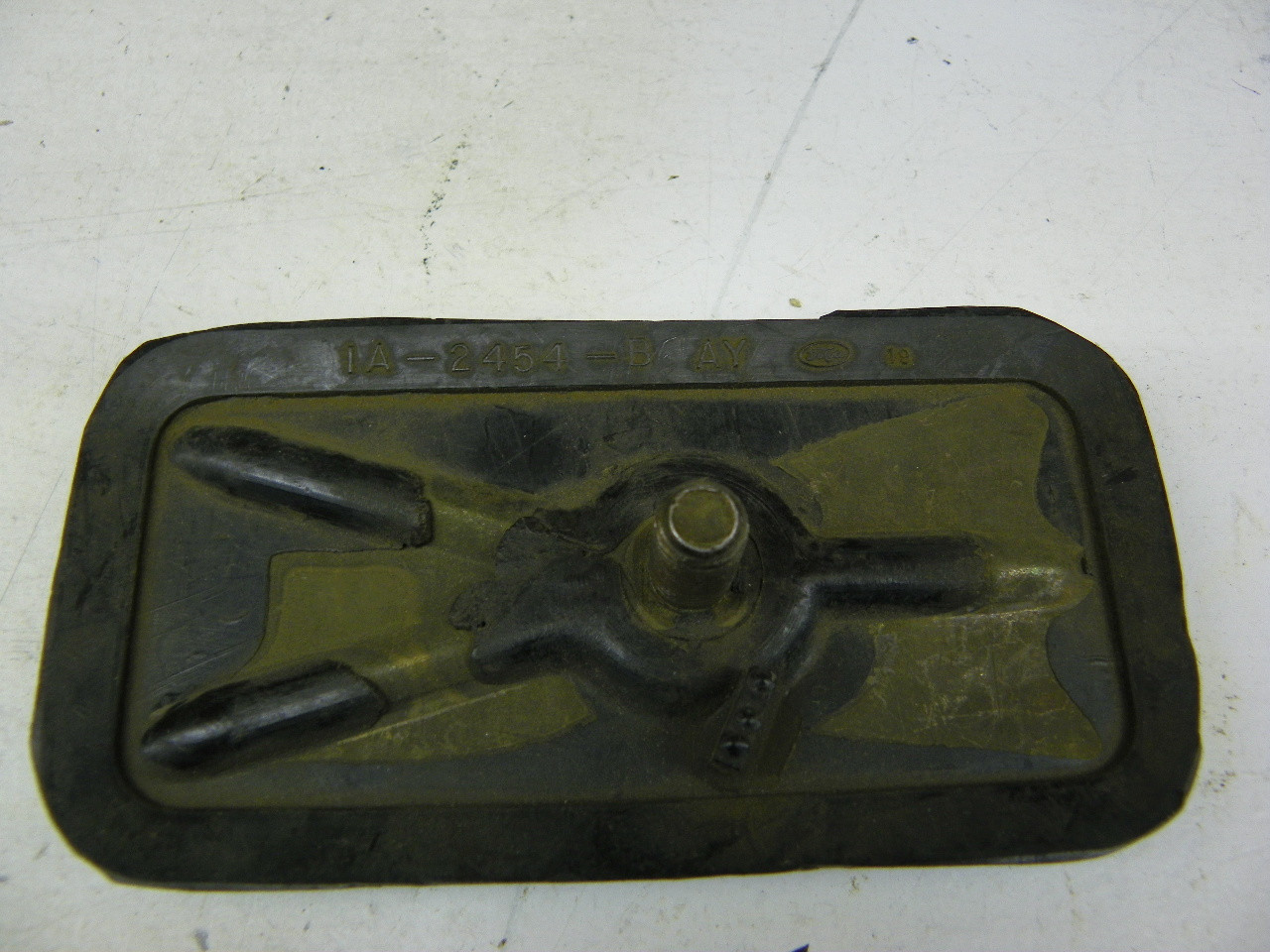 Ford 1A-2454-B Brake Clutch Pedal Pad for 1951 Ford Passenger Car restoration. - Image 2