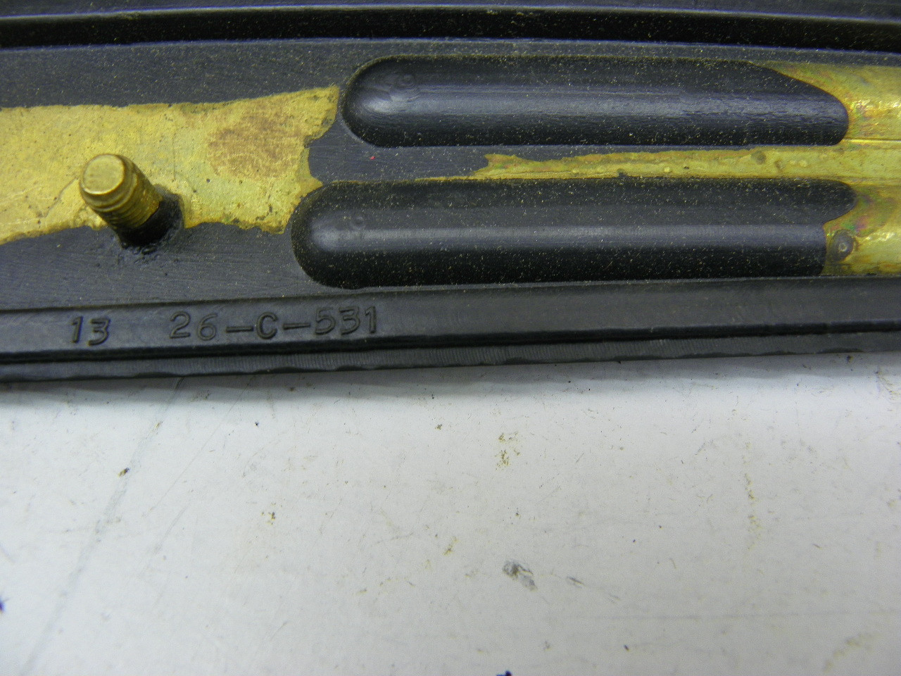 Accurate 5317 Accelerator Pedal Pad for 1955-56 Chrysler DeSoto Dodge Plymouth bolt-on restoration. - Image 5