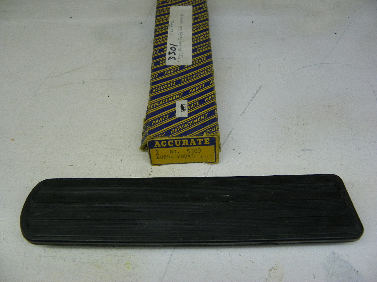 Accurate 5309 Accelerator Pedal for 1946-57 Dodge Chrysler DeSoto passenger car and truck restoration. - Image 1