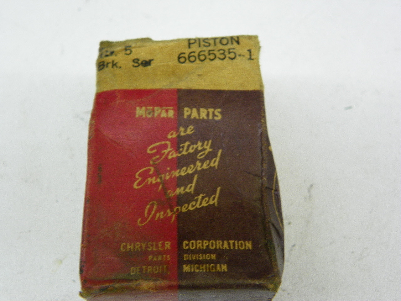 Mopar 666535-1 Brake Master Cylinder Piston for vintage auto restoration - Image 2