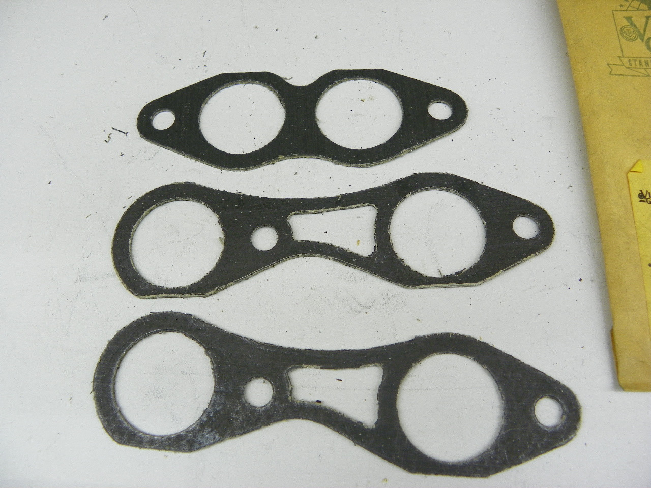 Victor MS-12008 Manifold Gasket Set for 1932-36 Essex Terraplane Hudson 6 restoration. - Image 4
