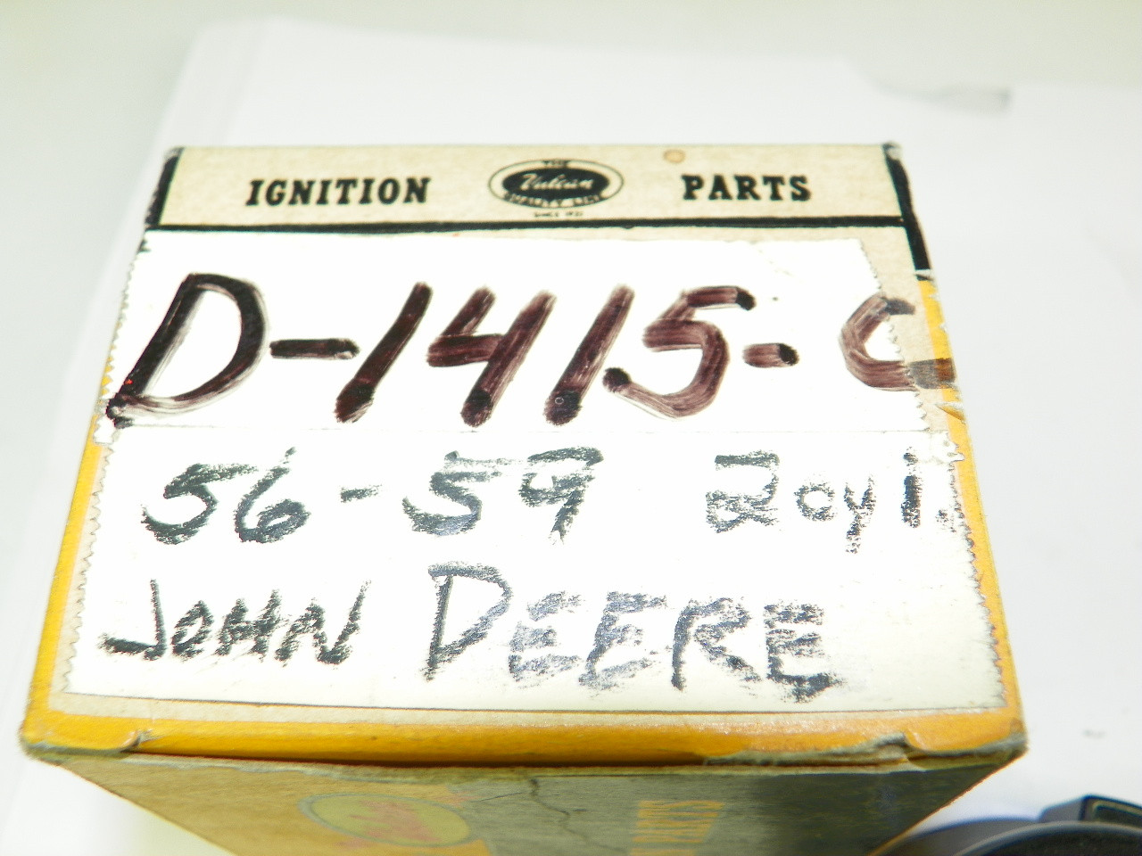 Vulcan D-1415C Distributor Cap for 1956-1960 John Deere 2-Cyl Tractor restoration. - Image 10