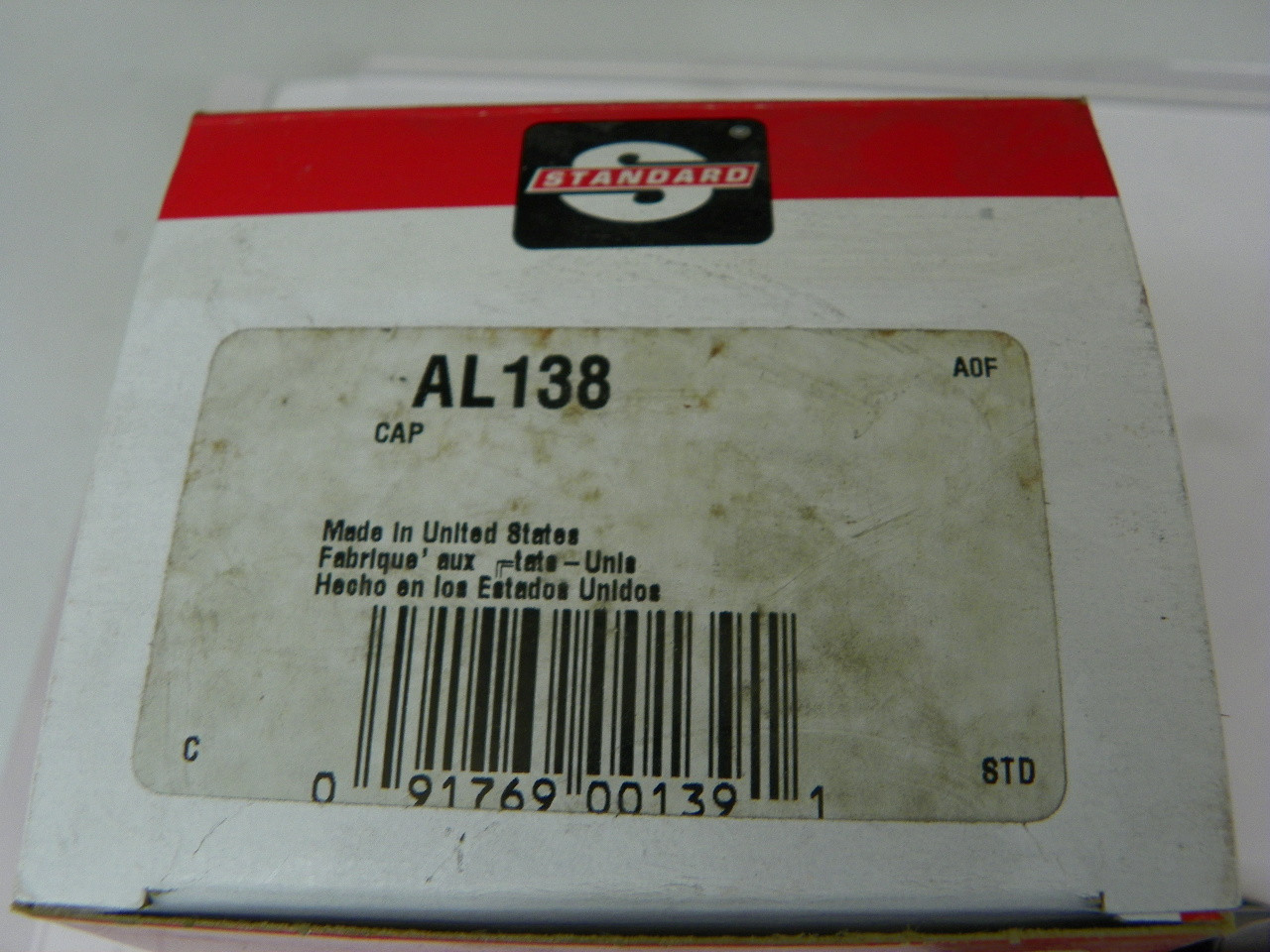 Standard AL-138 Distributor Cap for 1960 Dodge Truck 1960-61 Rambler 6-Cyl restoration - Image 3
