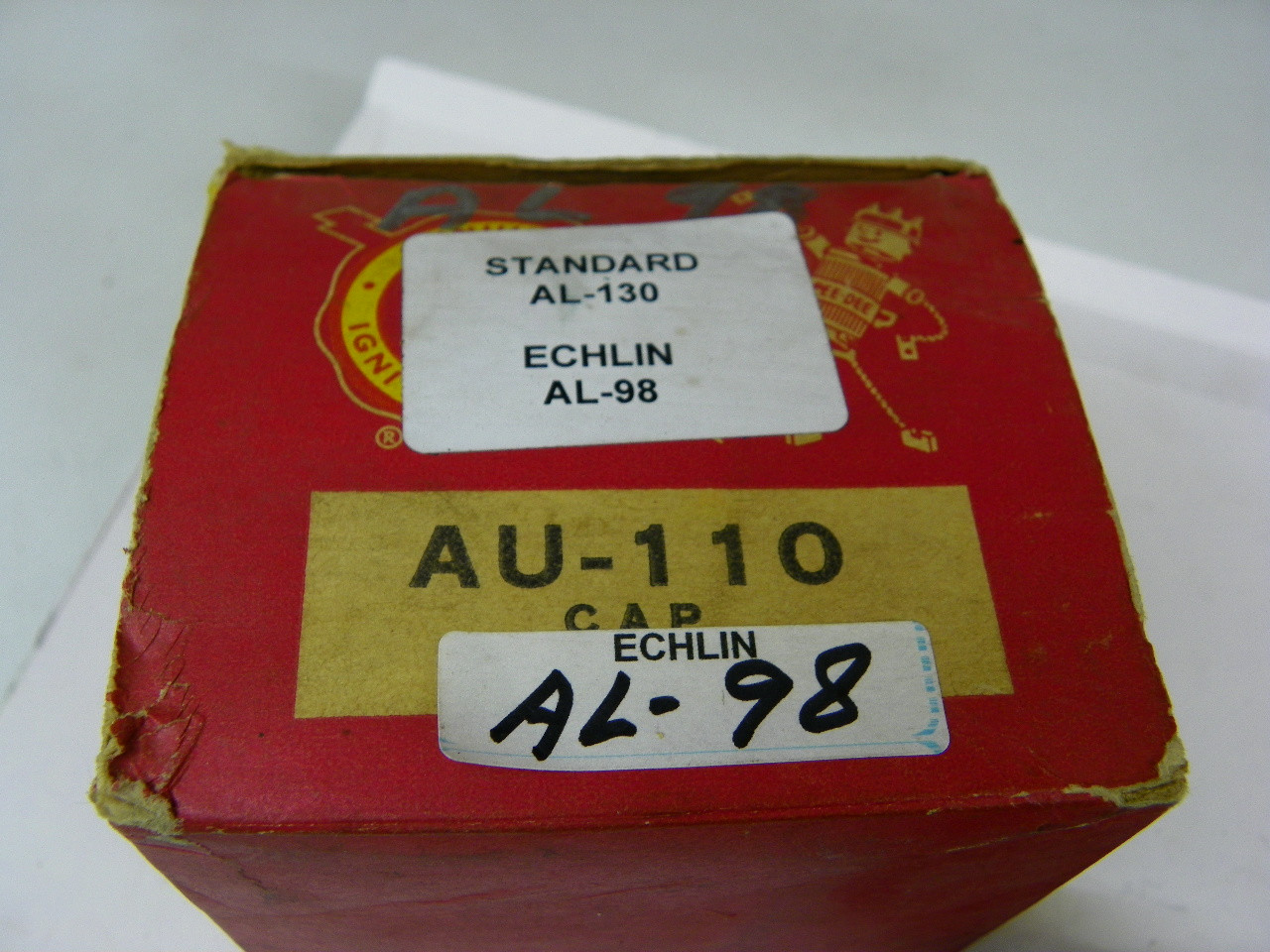 Echlin AL-98 Distributor Cap for 1948-1955 Chrysler Dodge Plymouth 6 Cyl restoration. - Image 3