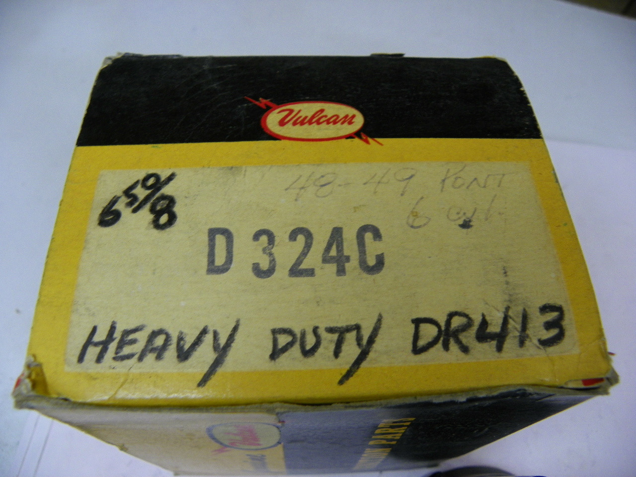 Vulcan D-324C Distributor Cap for 1948 1949 Pontiac 6-Cylinder restoration. - Image 3
