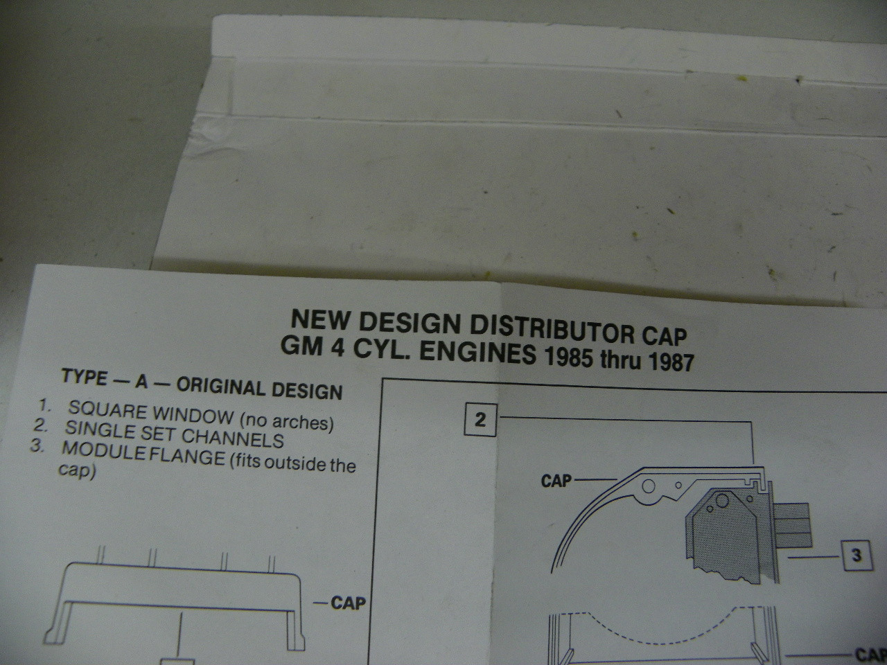 Standard DR459 Distributor Cap for 1985-1987 GM 4 Cyl. Engines restoration. - Image 4