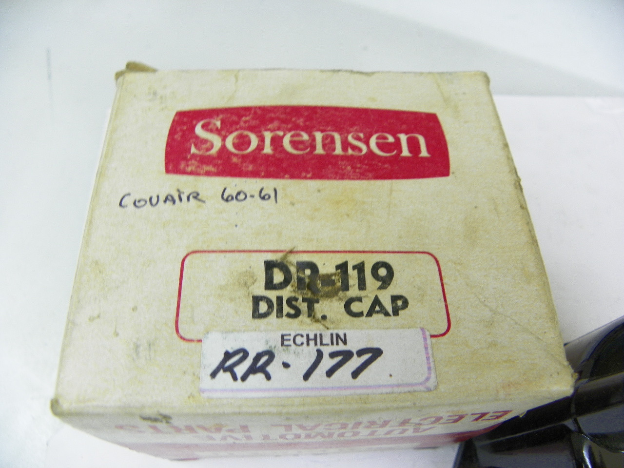 Sorensen DR-119 Distributor Cap for 1960-1961 Chevrolet Corvair restoration. - Image 3