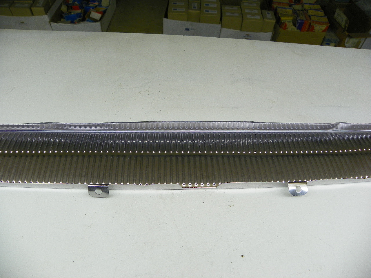 NOS Mopar Chrysler 4131685 Chrome Trim Molding Panel OEM restoration - Image 10