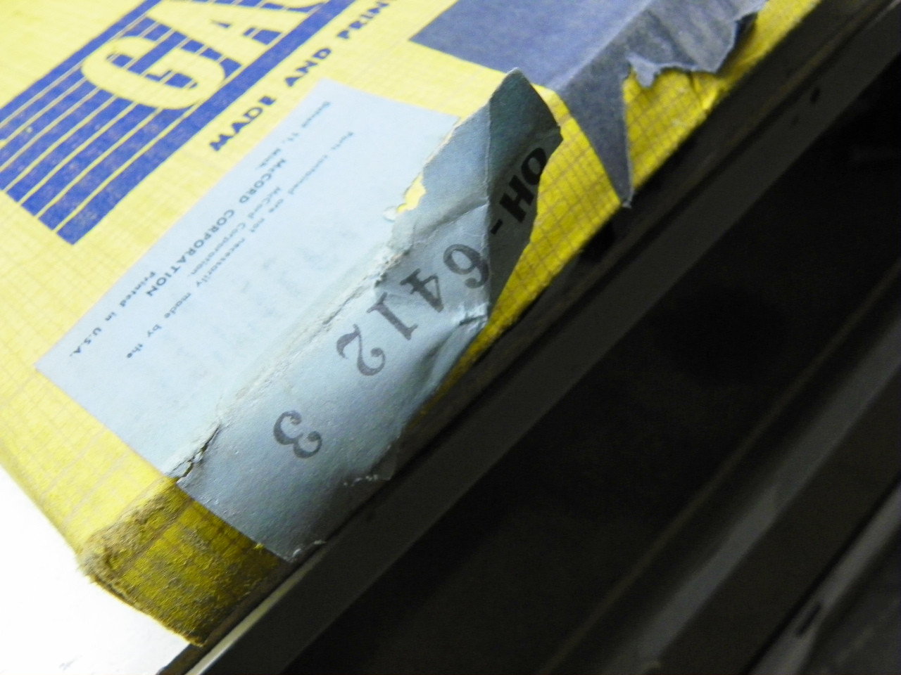 Victor FS1138Y Gasket Set for 1957-1959 Oldsmobile 370ci V8 engine restoration. - Image 2