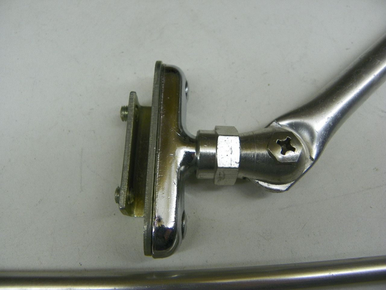 DIETZ 1545 Trailer Rear View Mirror with Brace 5" Head for vintage vehicle restoration. - Image 10