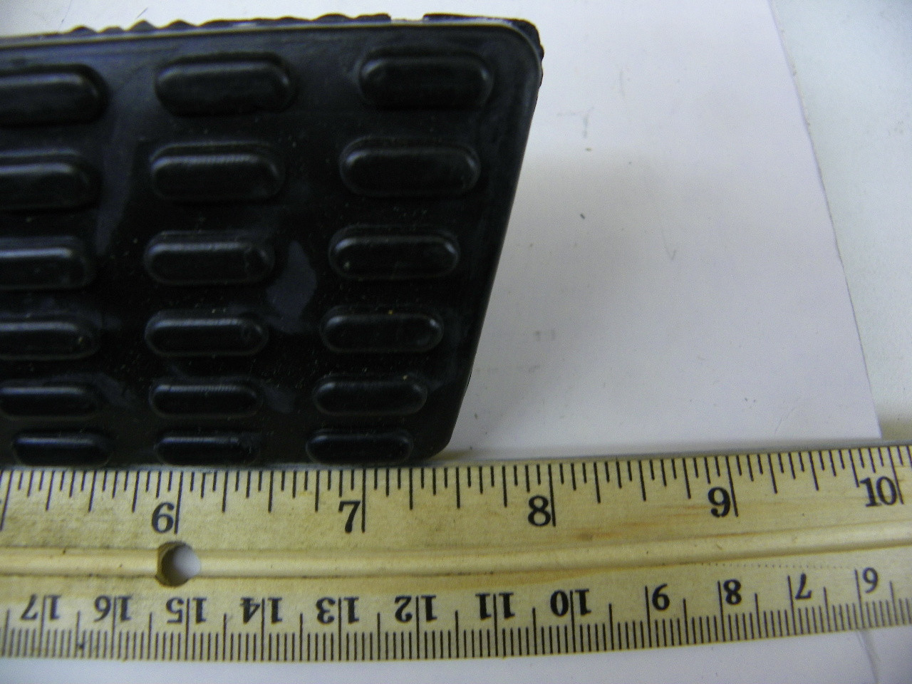 Replacement 3036 Brake Pedal Pad for 1960-1976 Mopar A-Body Automatic Transmission restoration. - Image 11