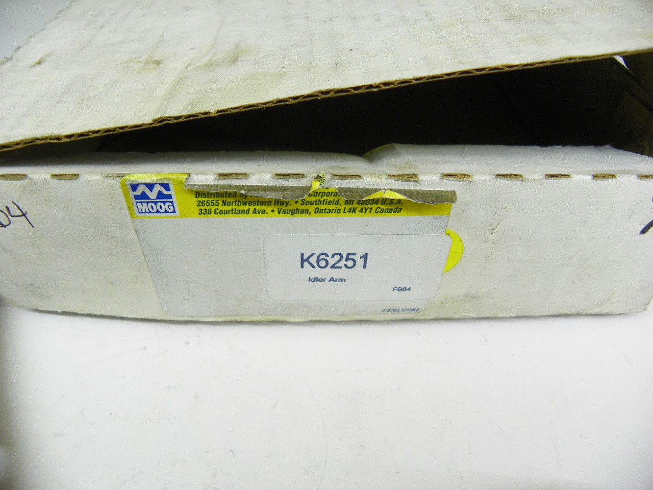Moog K6251 Idler Arm for 1979-1990 Buick Cadillac Chevrolet GMC Oldsmobile restoration. - Image 3