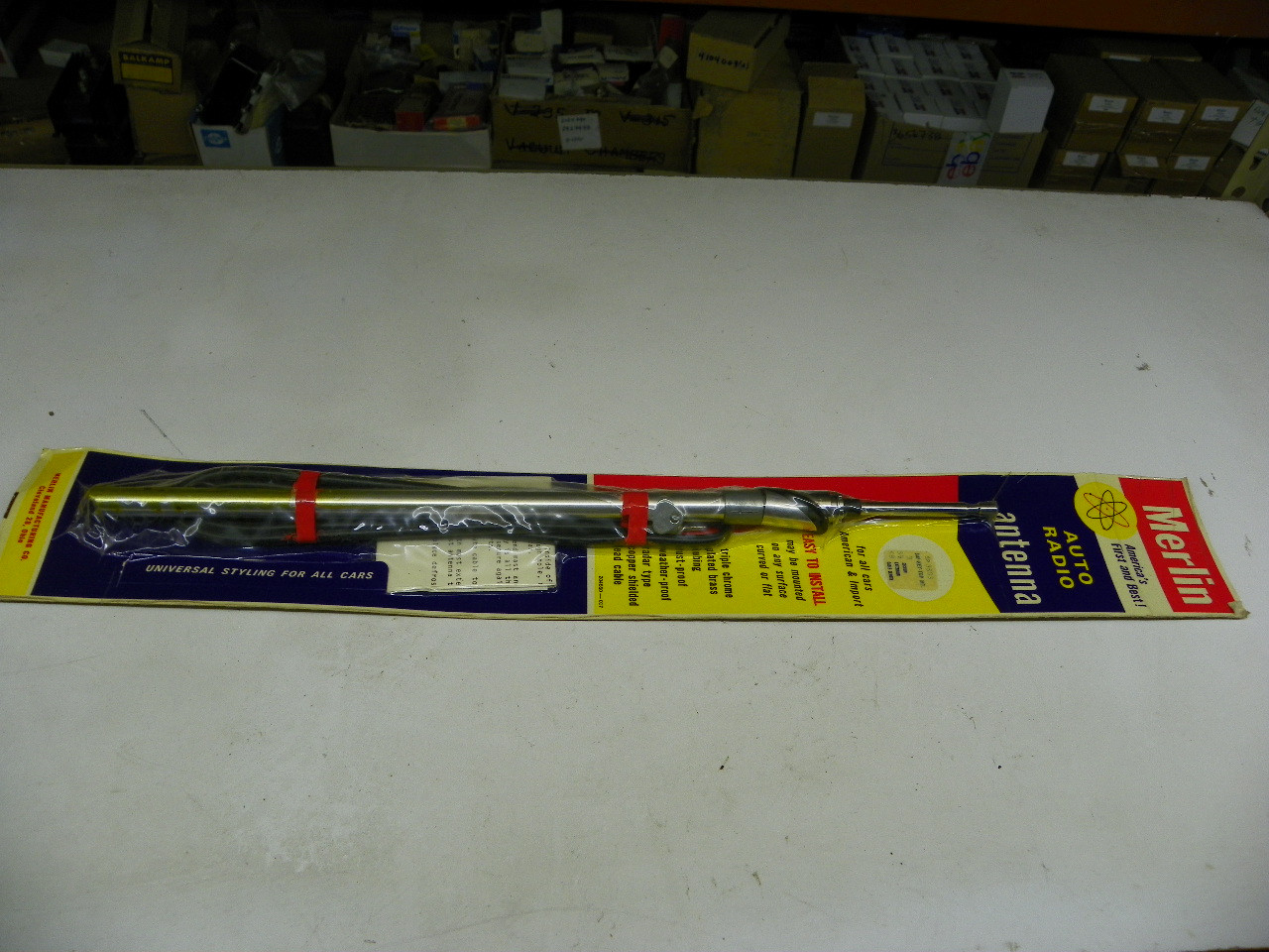 Merlin SP3803 Auto Radio Antenna for universal car restoration - Image 1