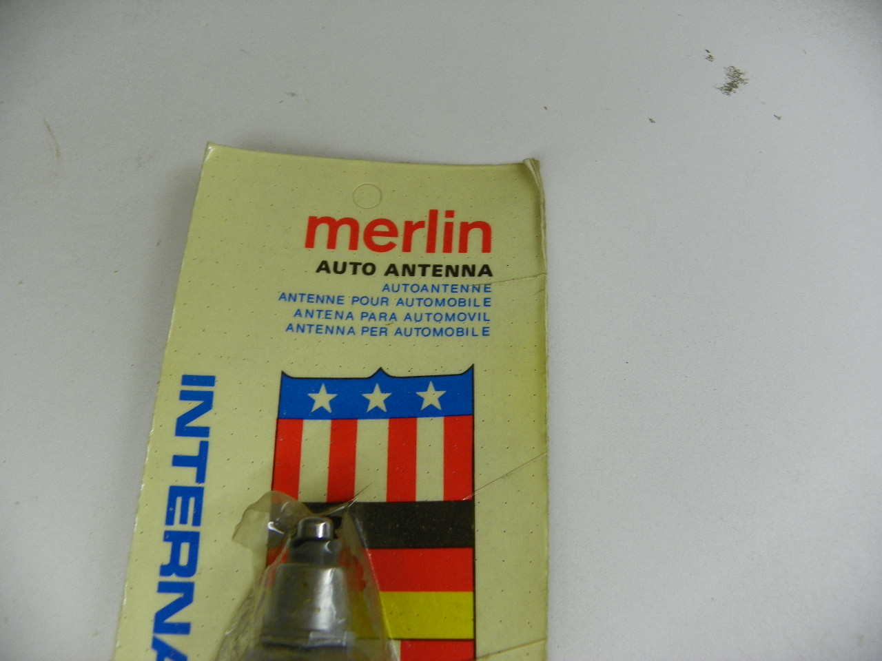 Merlin SP-1700 Disappearing Concealed Auto Antenna for universal vintage car restoration. - Image 2