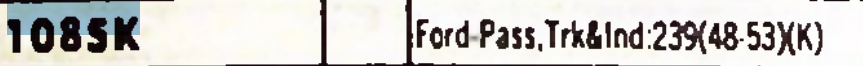 Victor 1085K Head Gasket for 1948-1953 Ford Passenger Truck 239 Flathead V8 restoration. - Image 2