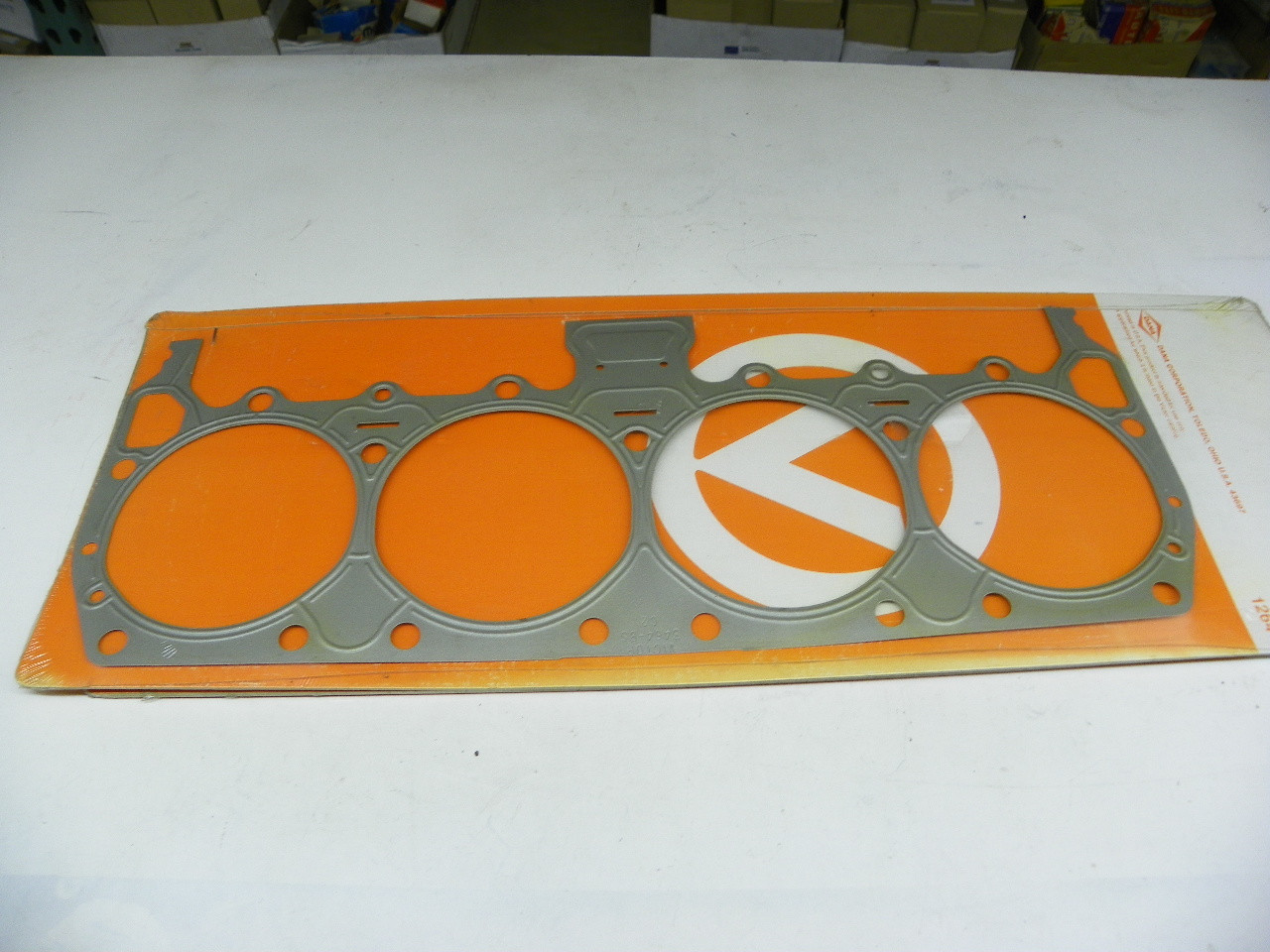 Victor 3464BS Head Gasket Pair for 1958-1966 Chrysler Dodge Plymouth 350 361 Big Block V8 restoration - Image 1