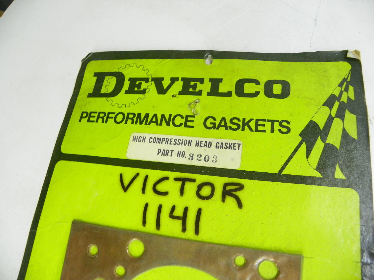 Develco 3203 High Compression Head Gasket vintage auto part restoration - Image 3