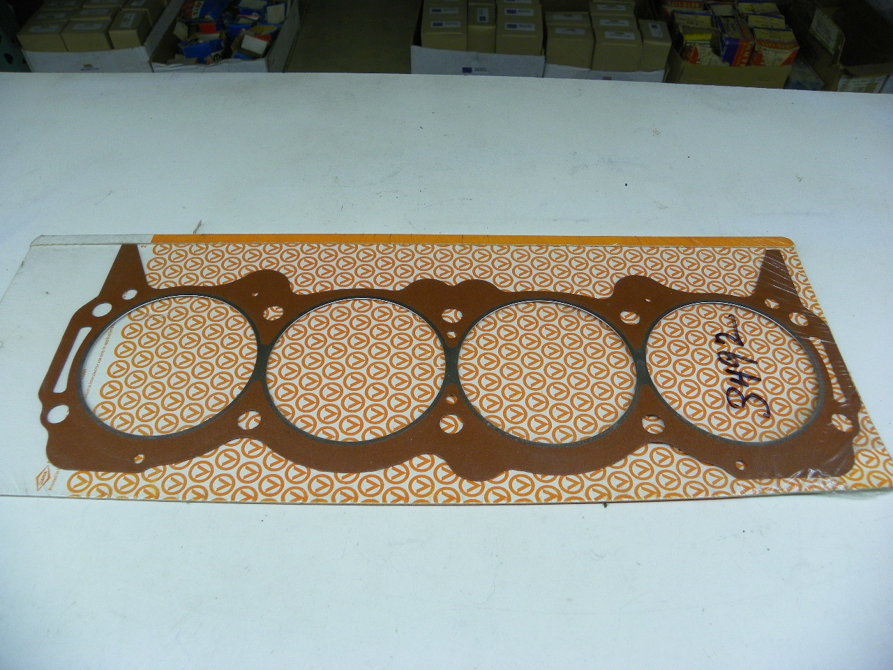 Victor 3492 Cylinder Head Gasket for 1967-1976 Buick 400 430 455 V8 restoration. - Image 1