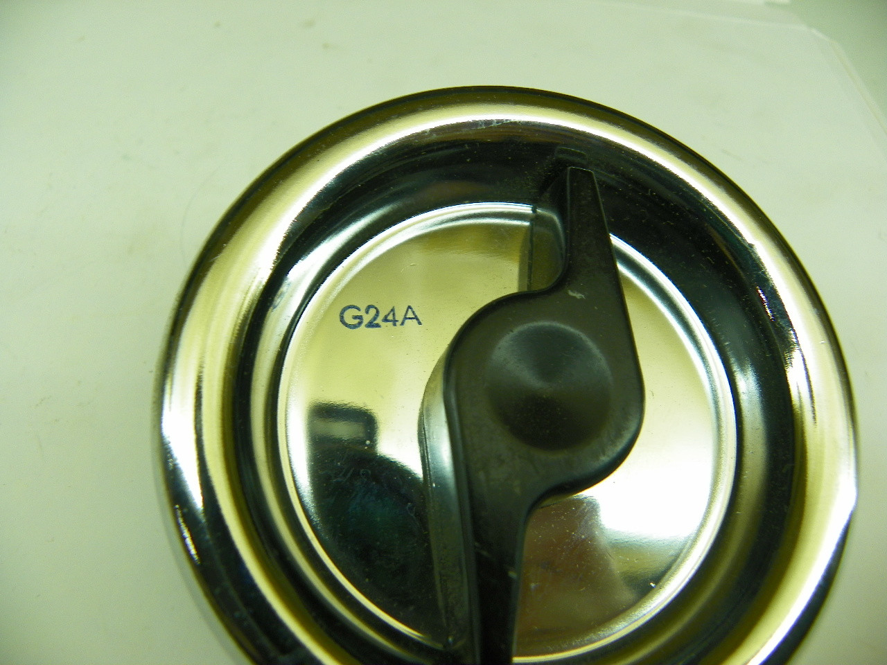Stant G24A Vented Anti-Surge Fuel Cap for 1951-1967 Ford Chevy Rambler restoration. - Image 1