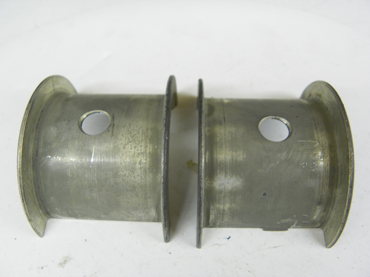 NOS Vintage Ford 52-6331-A Rear Main Thrust Bearing Pair for 1937-1939 Flathead V8-60 restoration. - Image 4