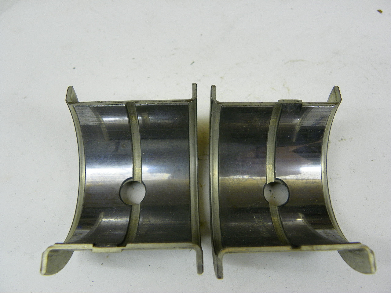 NOS Vintage Ford 52-6331-A Rear Main Thrust Bearing Pair for 1937-1939 Flathead V8-60 restoration. - Image 5