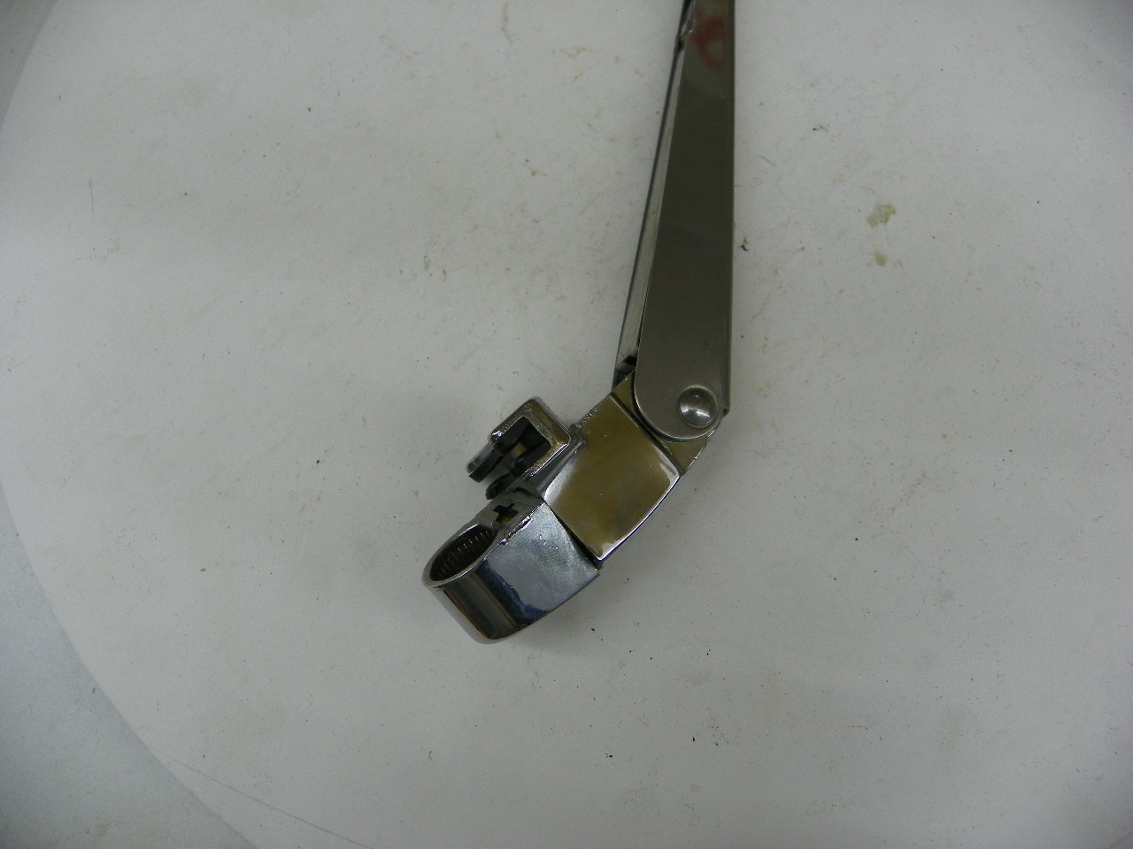 Trico AL-175 Wiper Arm for 1955-1956 Cadillac Buick Adjustable Chrome restoration. - Image 4
