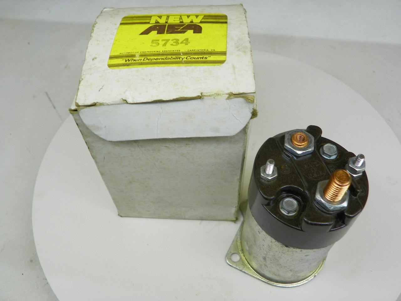 NEW AEA 5734 Starter Solenoid for vintage auto restoration - Image 1