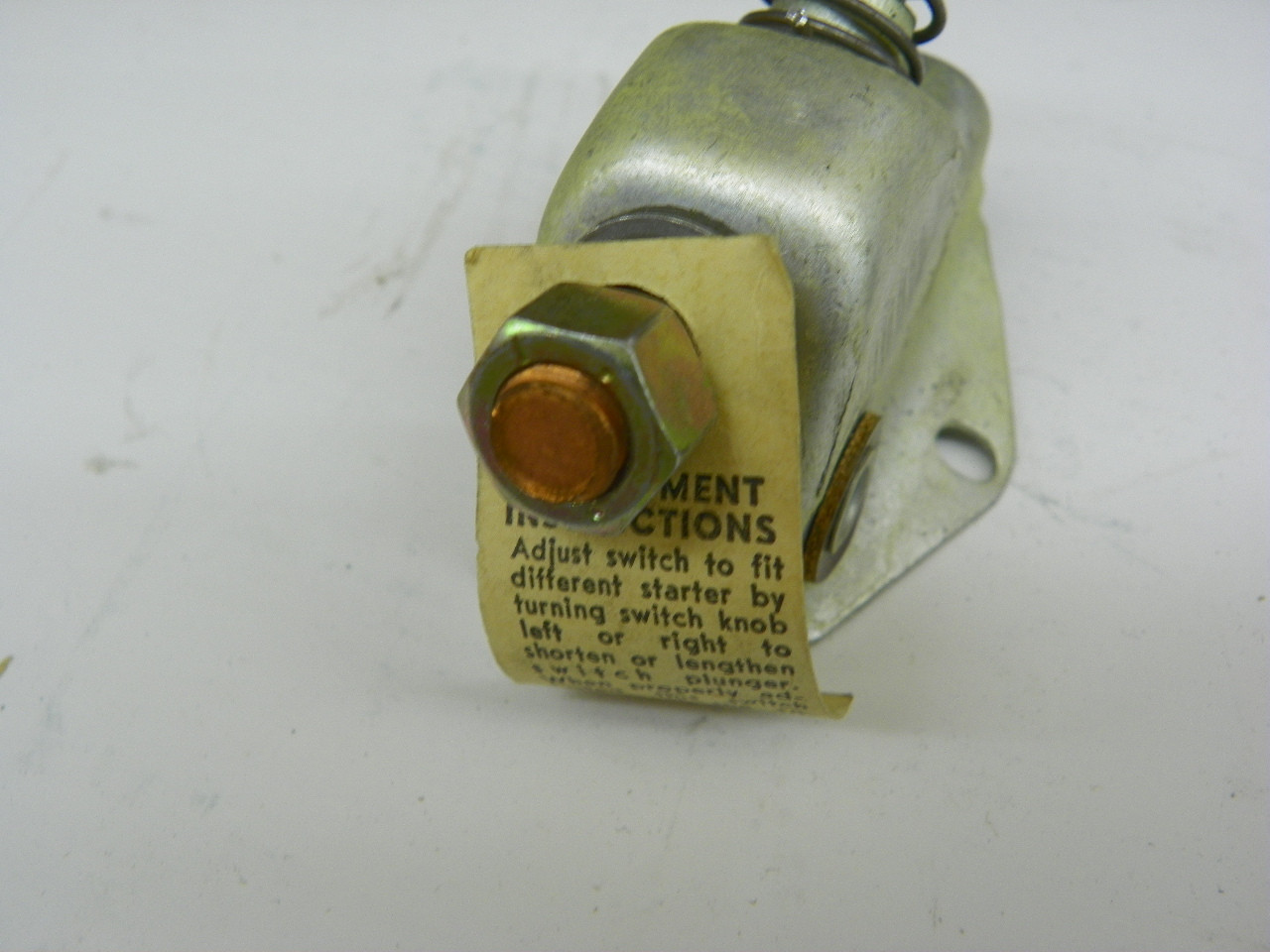 Standard SS519 Starter Switch for 1935-1940 Chrysler DeSoto Dodge Plymouth restoration. - Image 7