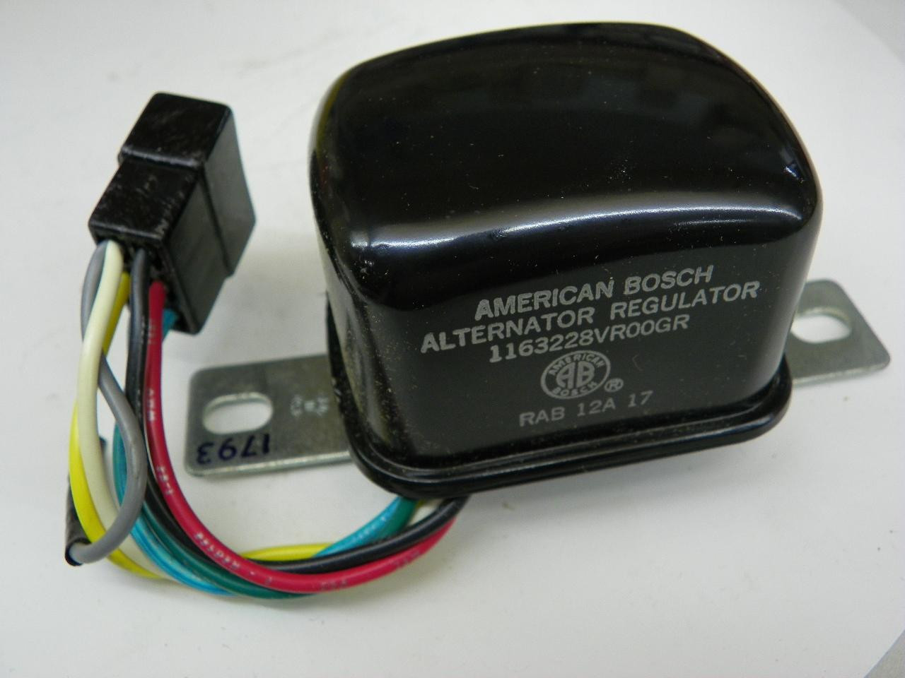 American Bosch 1163228VR00GR Alternator Regulator for vintage restoration. - Image 3