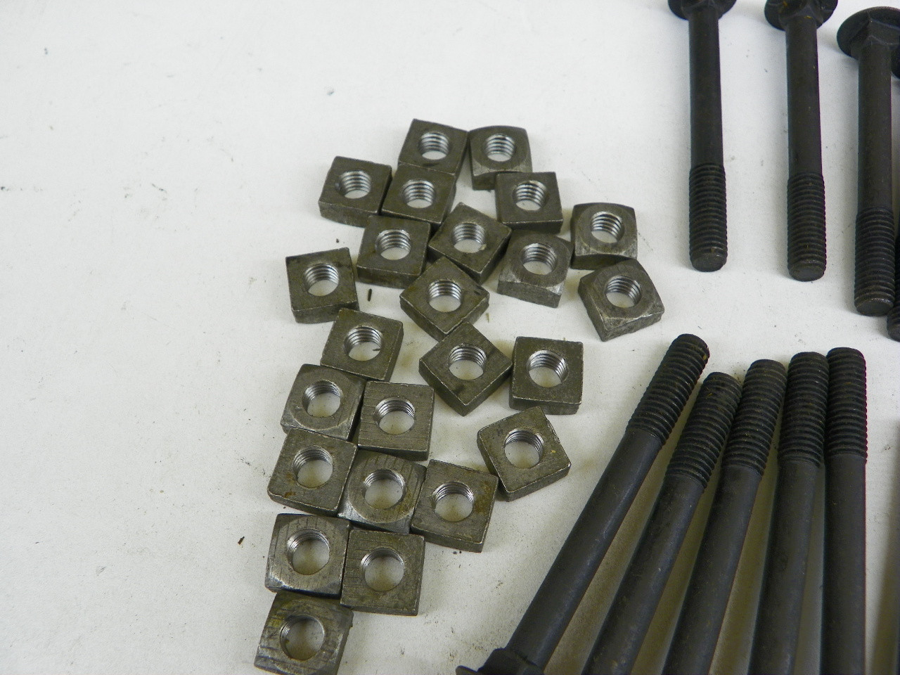 AutoCo SP-211 Shackle Clamp Bolt & Nut Kit for 1934-1947 Chevrolet Front Rear Suspension restoration. - Image 3