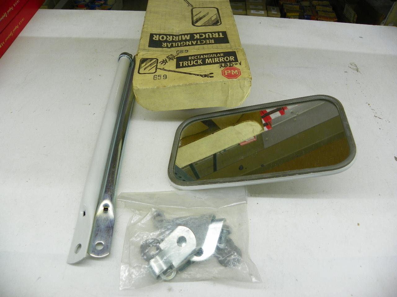PM 659 Rectangular Truck Mirror for vintage truck restoration - Image 1