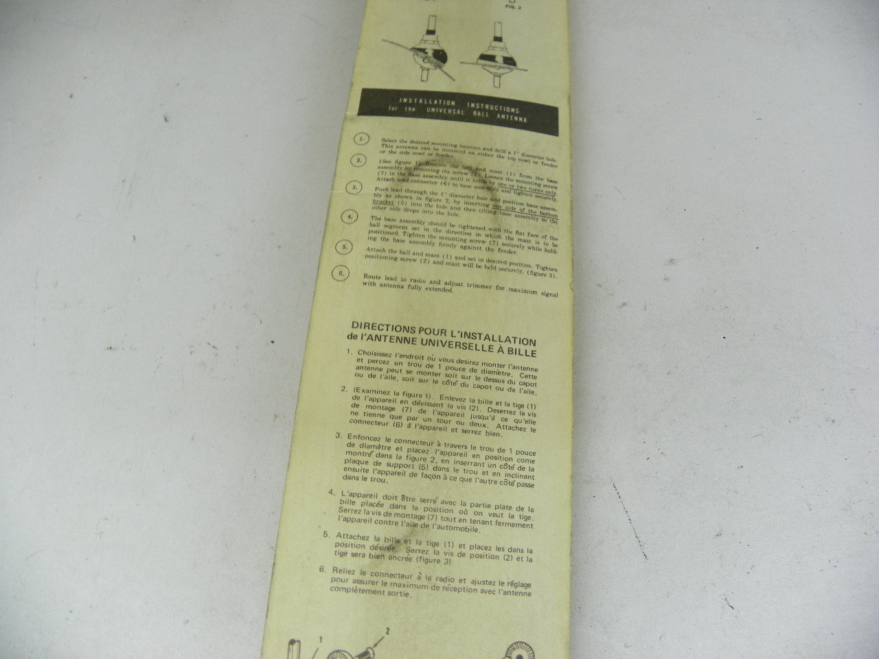 quickMount VW-67 AM-FM Antenna for 1967-1979 Volkswagen Beetle Karmann Ghia restoration. - Image 8