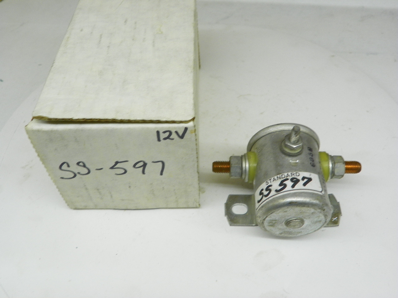 Standard SS-597 Starter Solenoid for vintage auto restoration. - Image 1