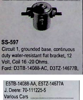 Standard SS-597 Starter Solenoid for vintage auto restoration. - Image 2