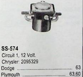 Standard SS-574 Starter Solenoid for 1960 1963 Dodge Plymouth 12 Volt restoration. - Image 2